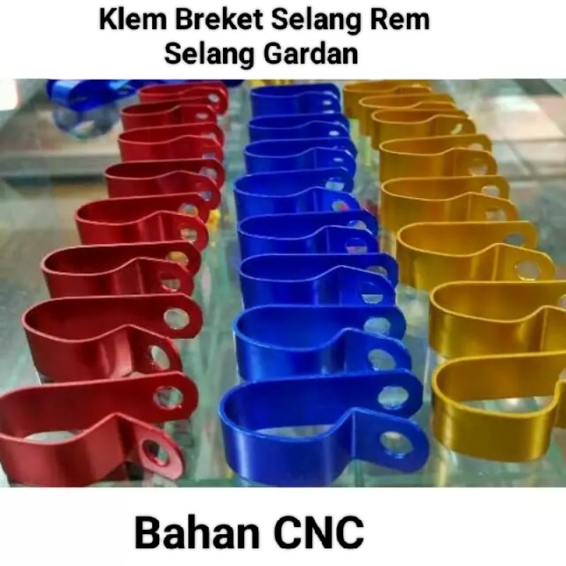 Klem Breket Selang Rem Selang Gardan Klem CNC