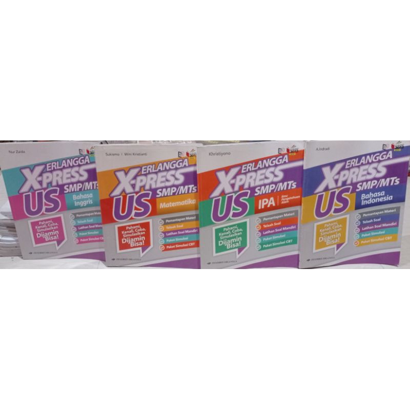 X-PRESS US SMP INGGRIS, INDONESIA, MATEMATIKA, IPA