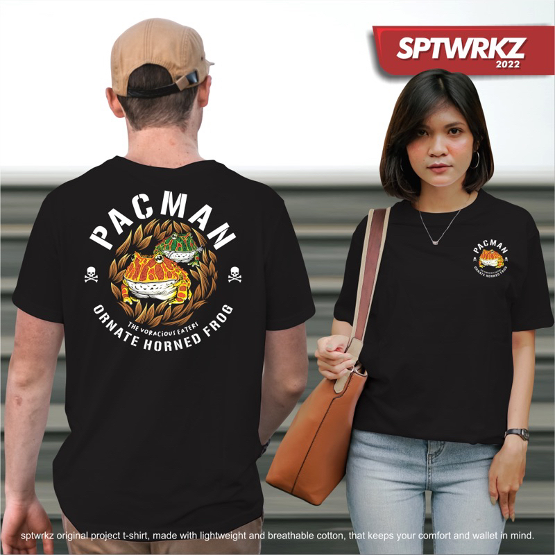 KAOS PACMAN PACMAN TSHIRT PACMAN PACMAN T-SHIRT KAOS PACMAN PACMAN ADDICTED