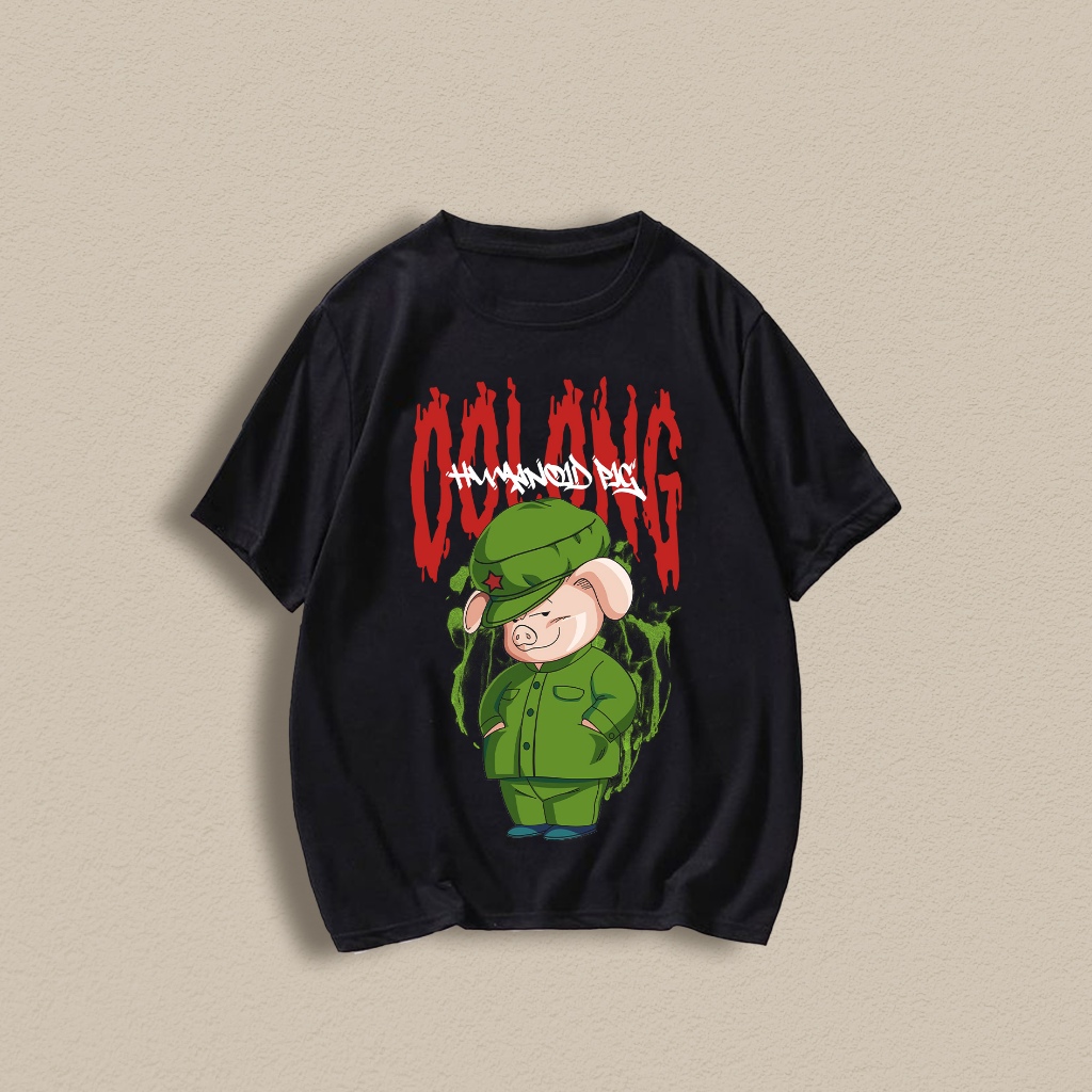Kaos Oolong Dragon Ball Oversize Vintage tee