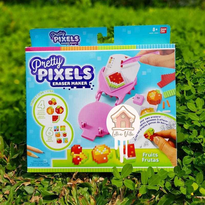 

Pretty Pixels Eraser Maker Starter Pack - Fruits
