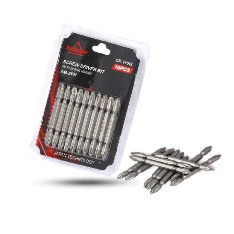 Mata obeng bor screw driver 10 pcs