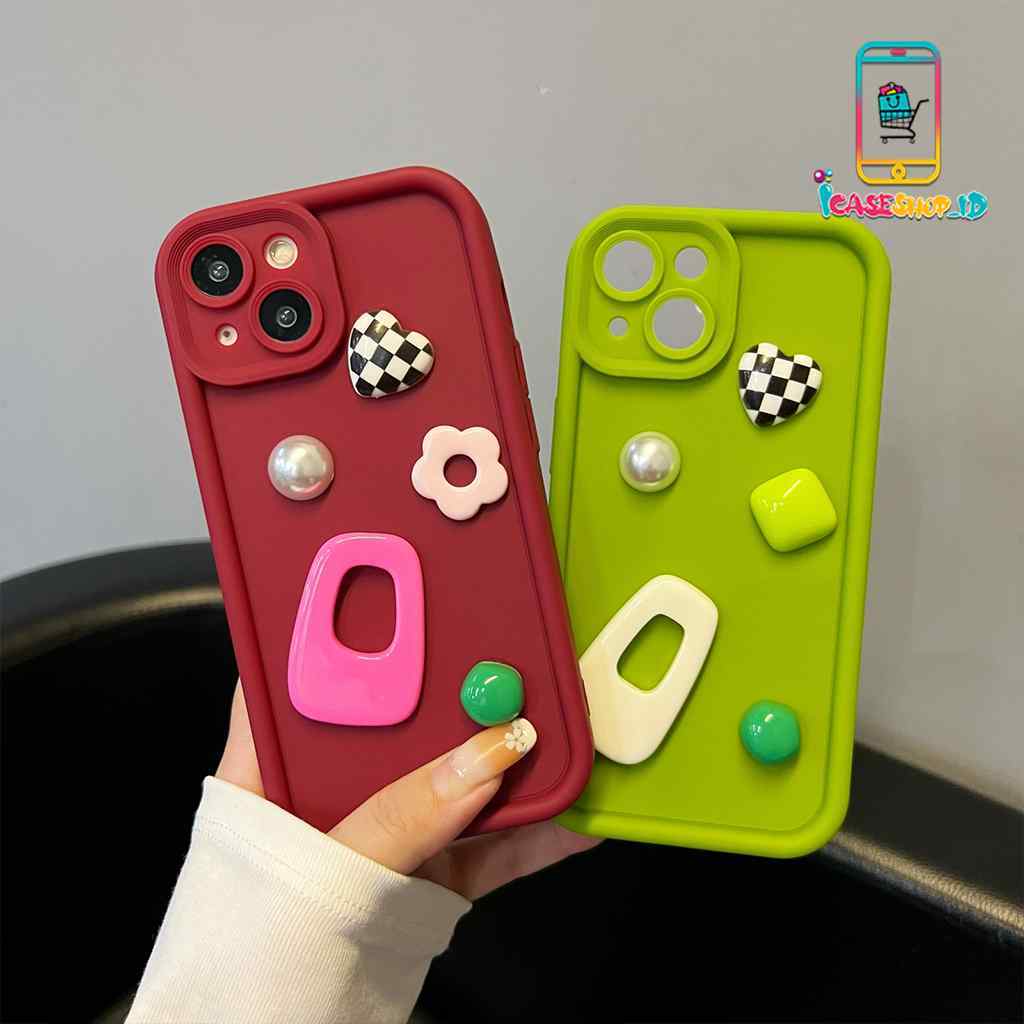 GC87 SOFTCASE KOREAN CUTE 3D LUXURY CANDY UNTUK VIVO Y1S Y30 Y30i Y35 Y36 Y81 Y91 Y100 V5 V5S V5 LIT