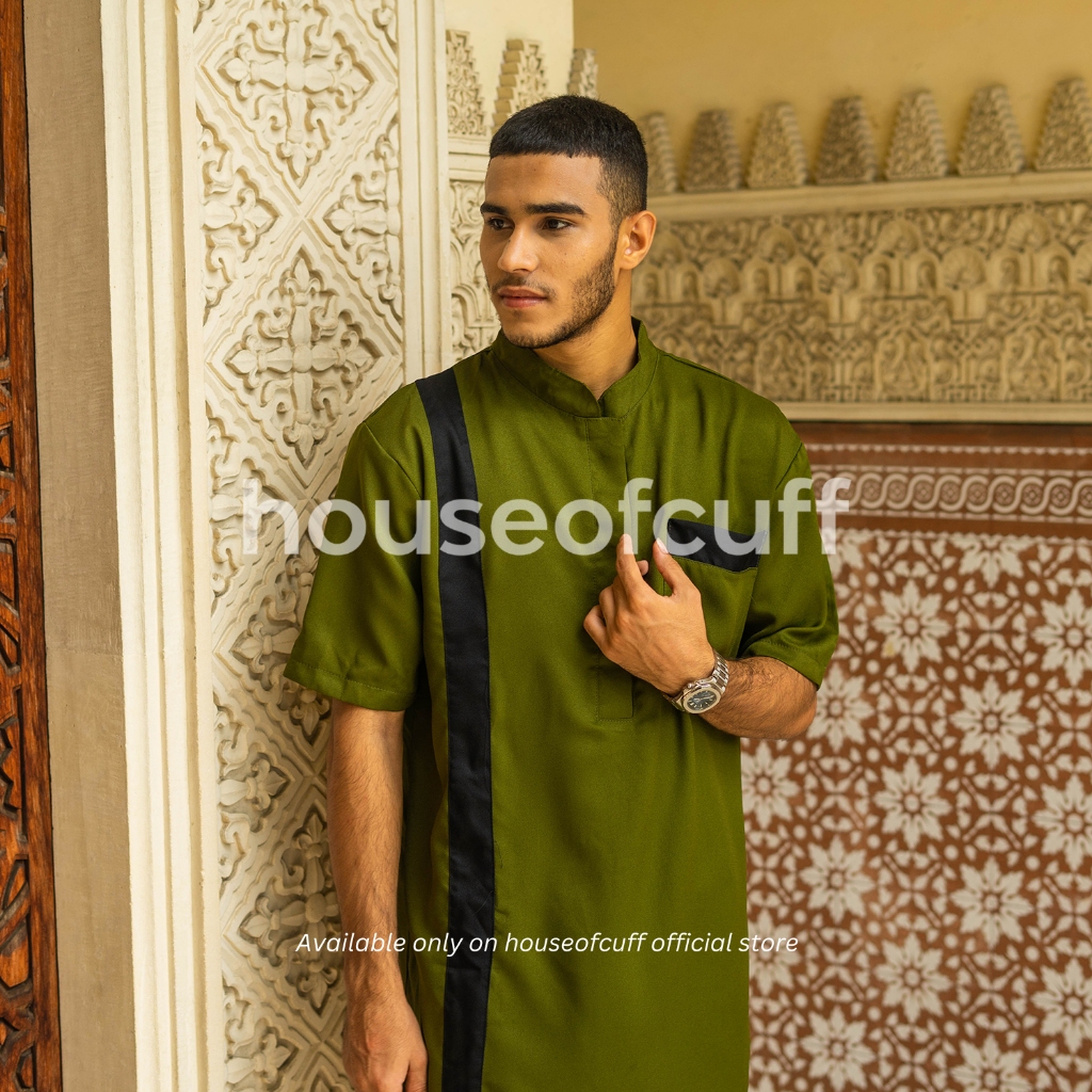 Ramadan Set 10 : Koko Kurta Army + Chino Krim