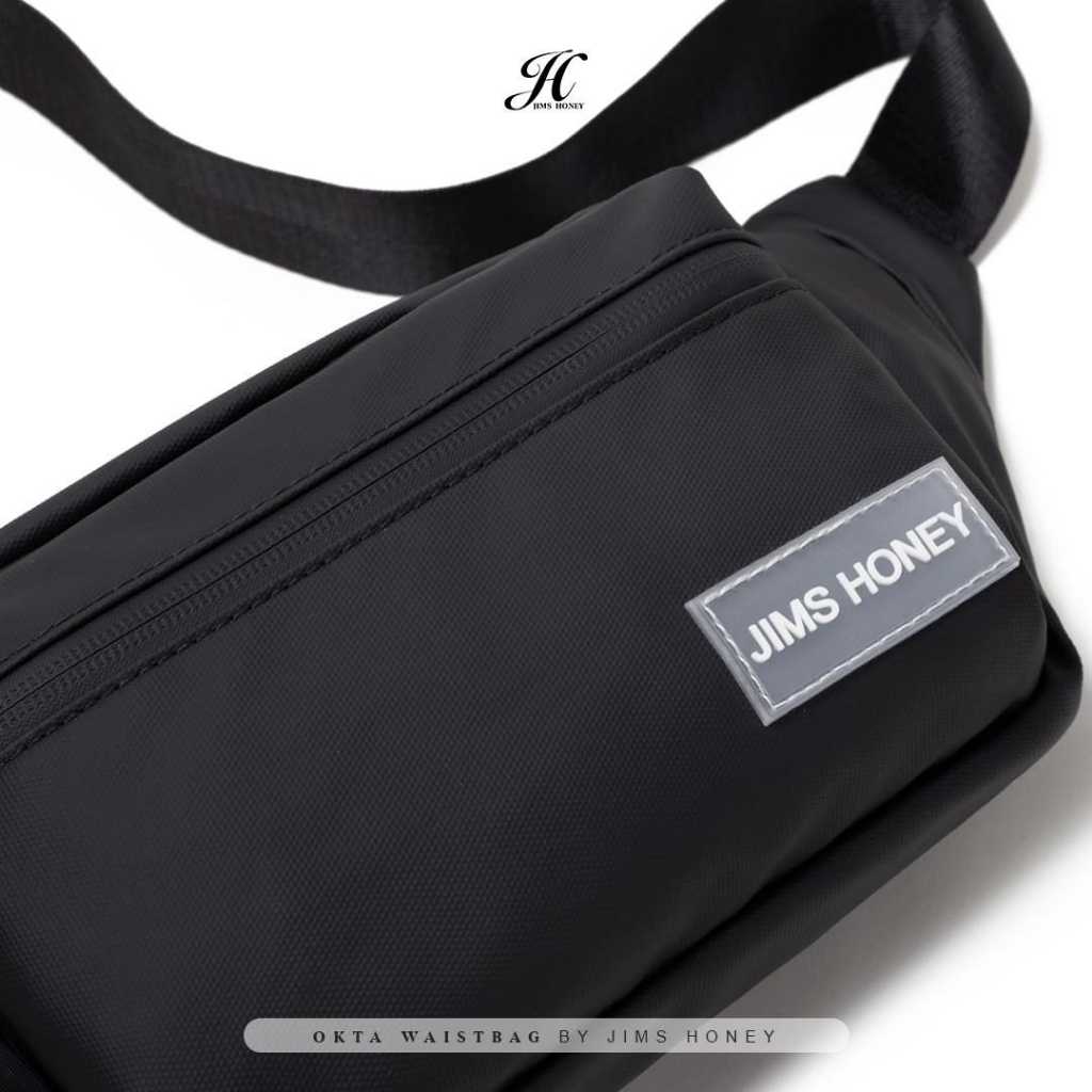 JIMS HONEY OKTA WAIST BAG Tas Pinggang Wanita Pria Slingbag Cewek Cowok Jimshoney Trendy Elegan