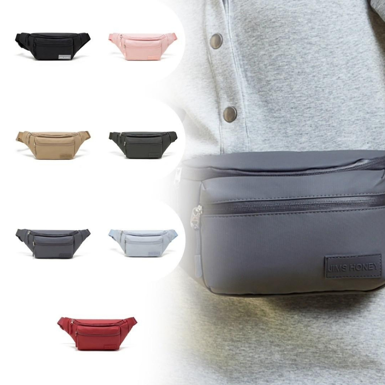 JIMS HONEY OKTA WAIST BAG Tas Pinggang Wanita Pria Slingbag Cewek Cowok Jimshoney Trendy Elegan
