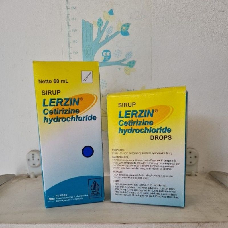 LERZIN Cetirizine untuk alergi anak