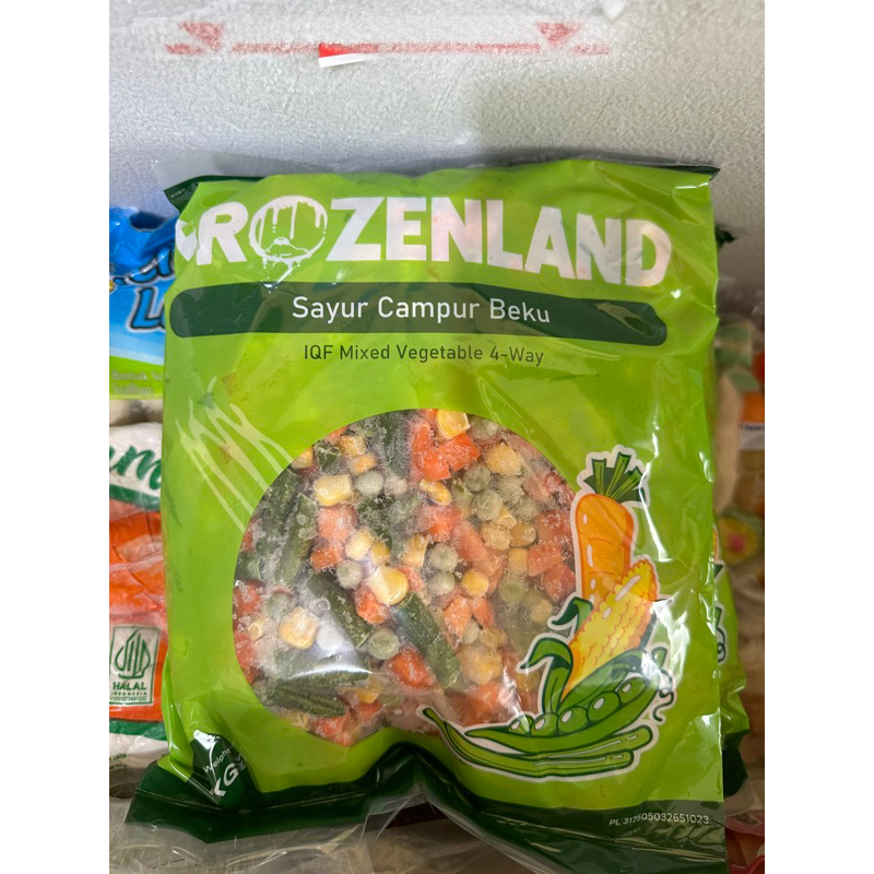 

frozenland mix vegetables 1kg (4way)