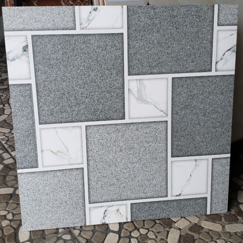 Keramik Lantai Kasar 50x50 Uno Avignon GY Pare Kediri