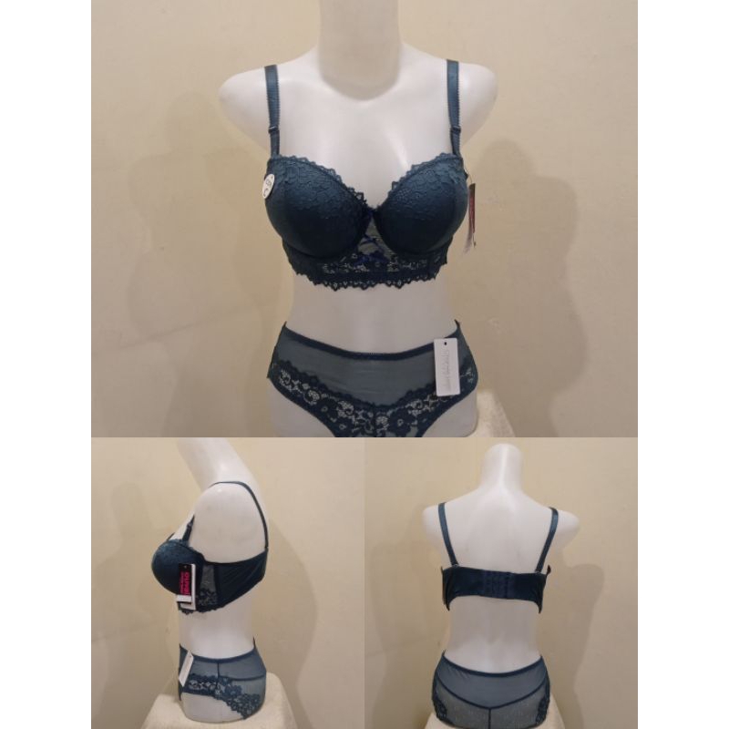 Set BH Dan CD Bra Sexy Busa Push Up Dan Kawat Bra import 