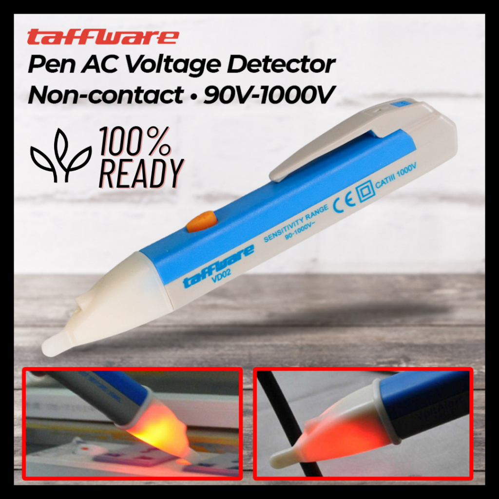 Tespen Listrik Sensor / Tespen Sensor Tespen Bunyi Pendeteksi Kabel Putus / TEST PEN NON CONTACT AC 