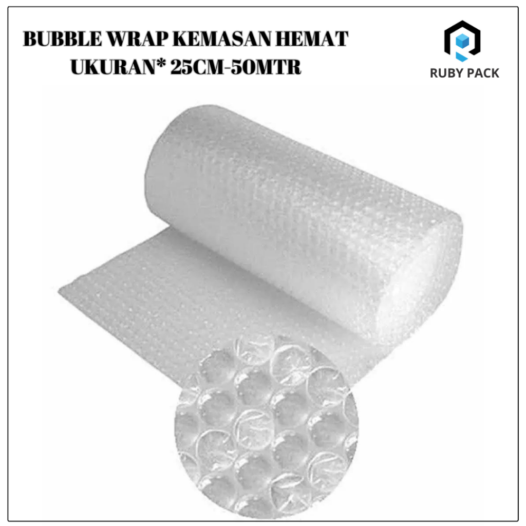 

Bubble Wrap Tebal Hemat dan Murah Tanpa Kempes