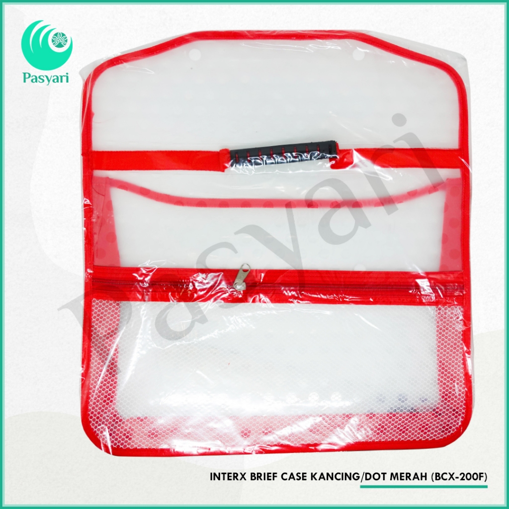 

INTERX BRIEF CASE KANCING/DOT MERAH (BCX-200F)