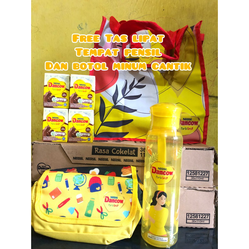 

TERMURAH! Dancow Fortigro UHT 110ml rasa Coklat