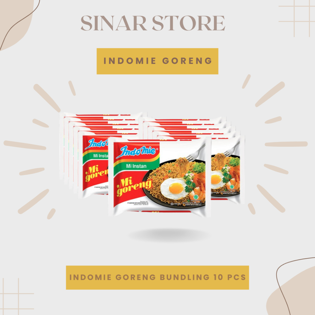 

PAKET 10 PCS | INDOMIE GORENG SPESIAL