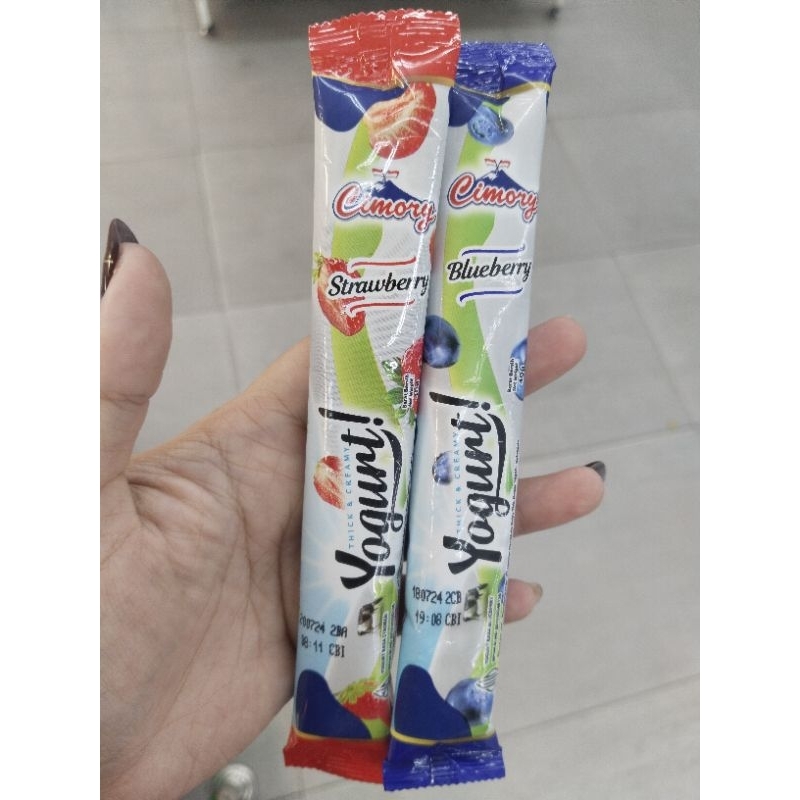 

Cimory Yogurt Stick sachet 40gr Strawberry Bluberry