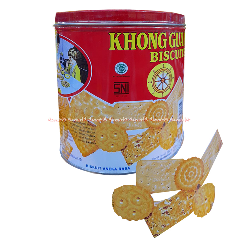 

Khong Guan 650gr Biscuit Assorted Biskuit Aneka Rasa Biscuits Kemasan Kaleng Merah Red Khongguan Lebaran Isi Mix Rasa Original Kong Guan