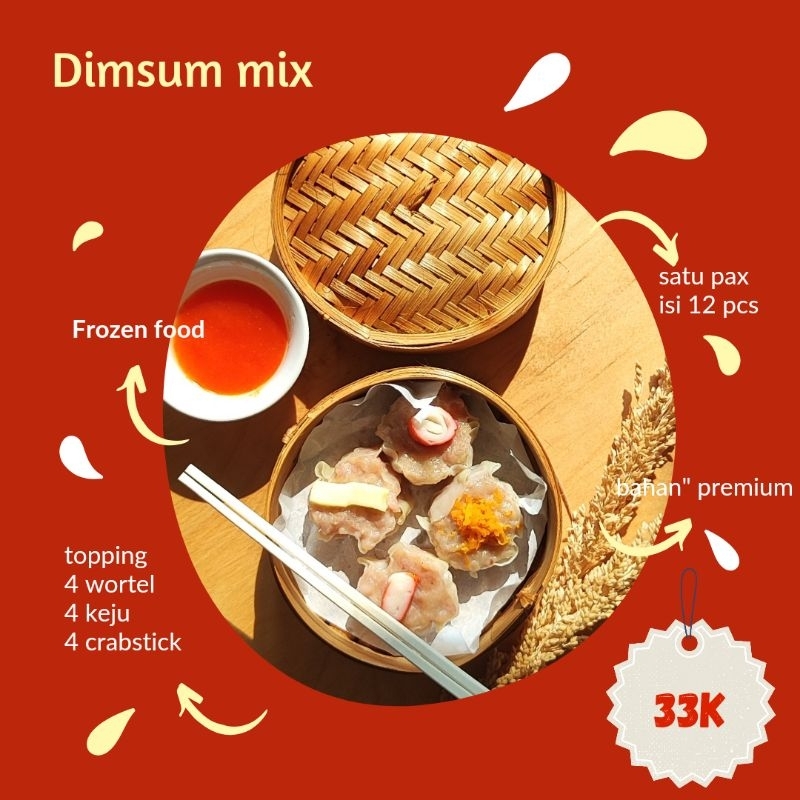 

dimsum mix premium frozen