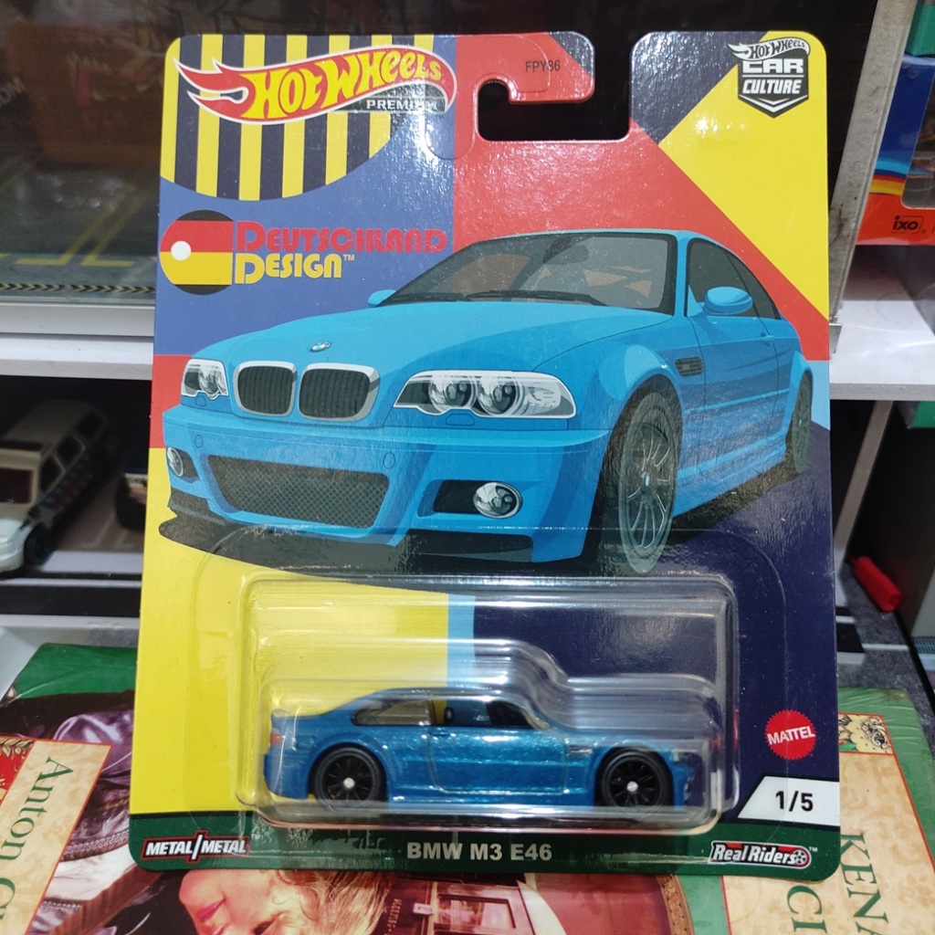 Hot Wheels HW Diecast Deutschland Design BMW M3 E46