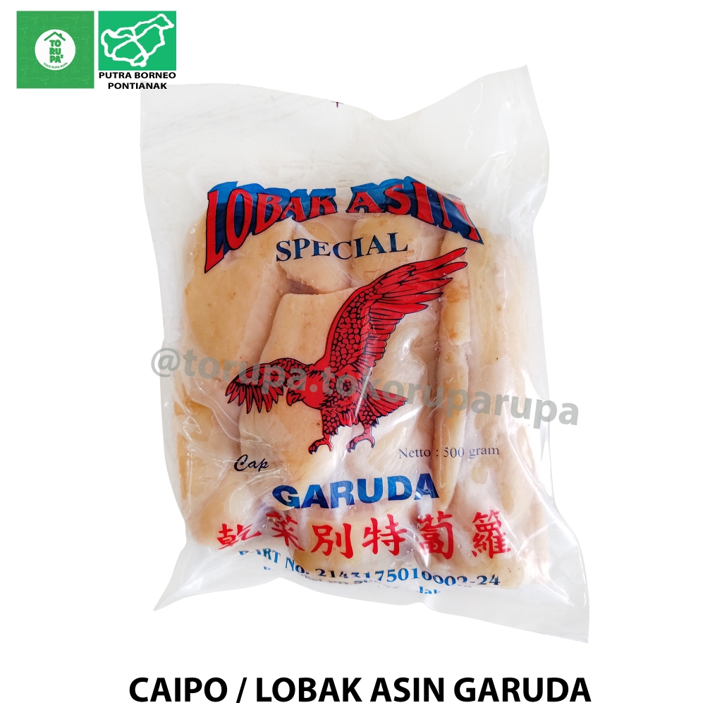 

[Praktis] Lobak Asin 500gr Cap Garuda / Caipo Manis / Choi Phu / Choipu / Chaipo