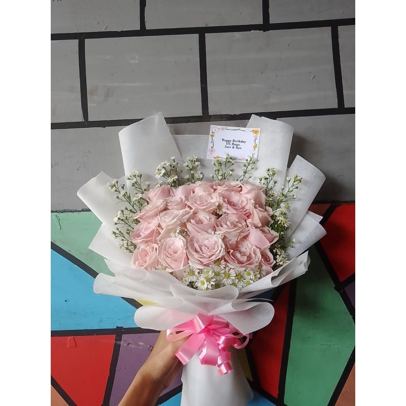 Rose Buket Bunga Ulang Tahun Di Bogor ( Bunga Asli )