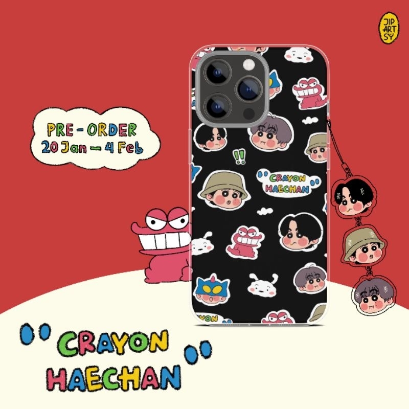 [READY STOCK] PHONE CASE CRAYON HAECHAN BY JIPARTSY
