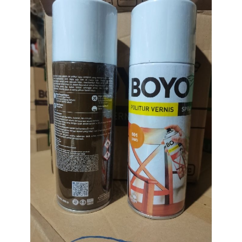 politur vernis spray boyo