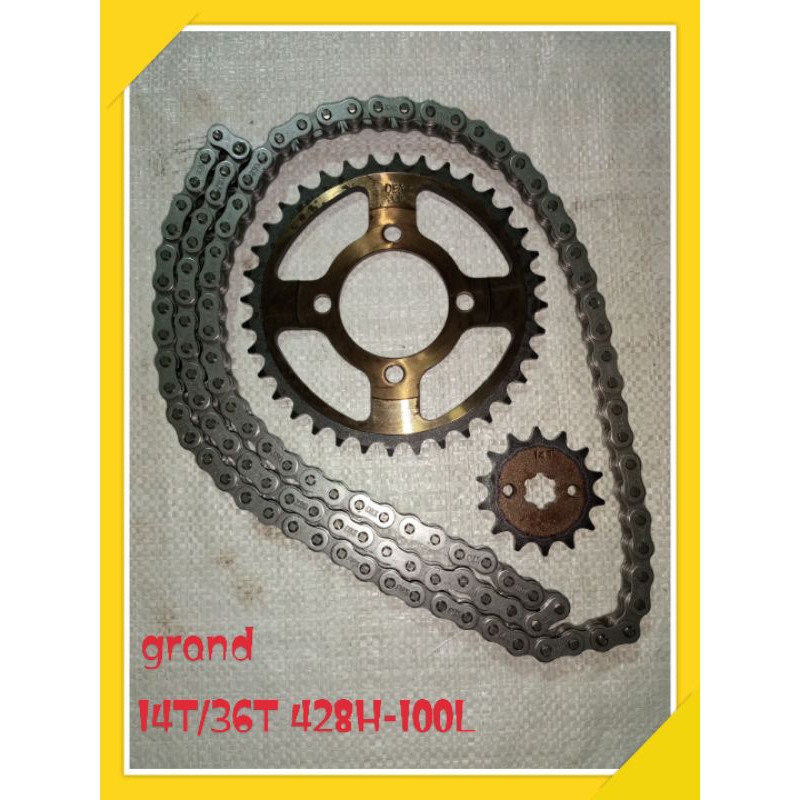 gear set grand gear paket grand