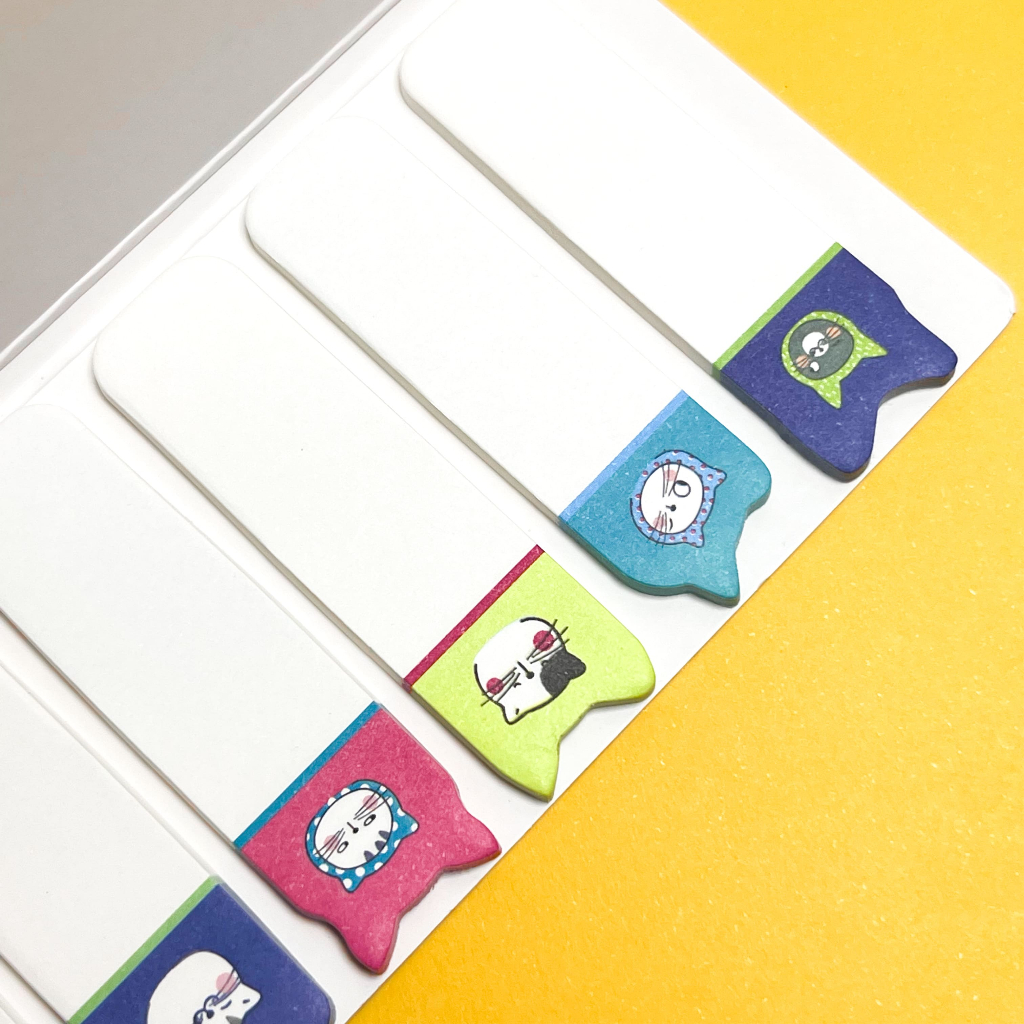 

M&G Sticky Note 160Sheets Flag Karakter So Many Cats 15X33MM / Stick Flag Karakter / Sticky Note karakter