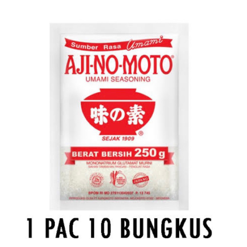 

Ajinomoto 250 gr 1 bungkus