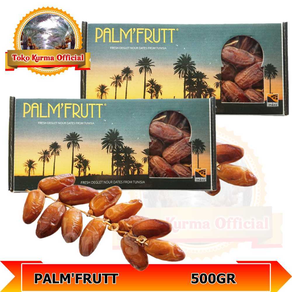 

KURMA TUNISIA TANGKAI PALMFRUTT/PALMFRUIT 500GR/ BPOM ORIGINAL
