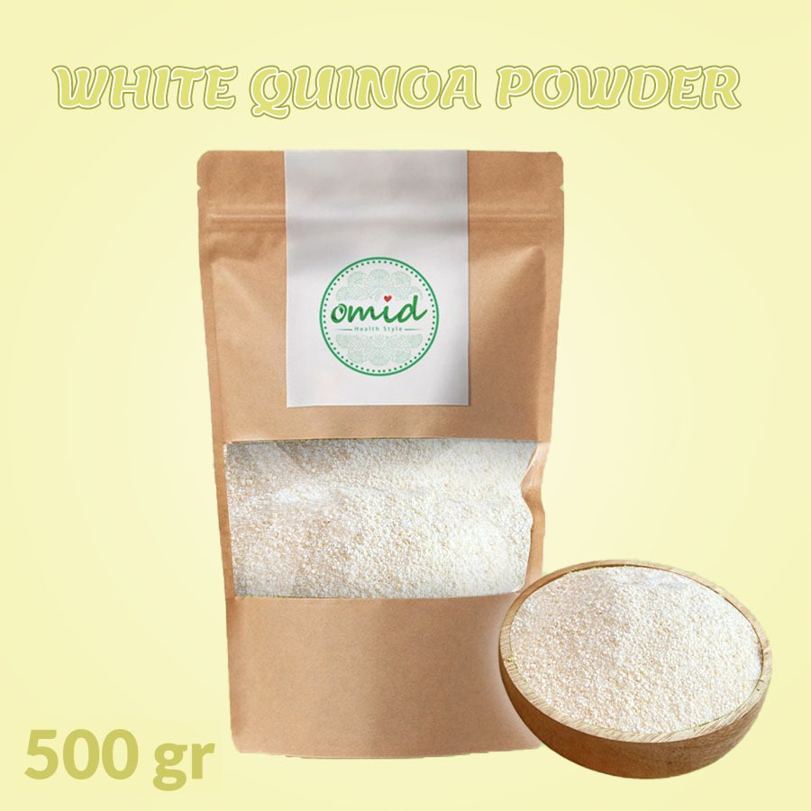 

500 gr - Organic White Quinoa Seeds Powder | Tepung Biji Quinoa Putih Organik