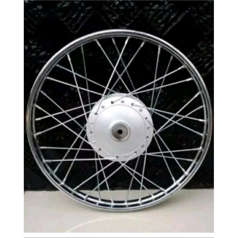 VELG JARI JARI DEPAN SET TROMOL DEPAN HONDA ASTREA GRAND LEGENDA PRIMA ORI BEKAS