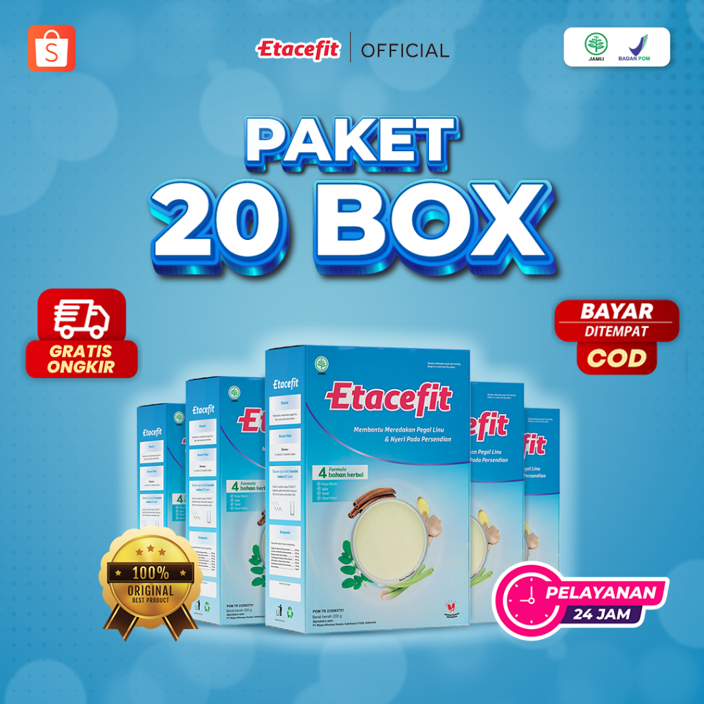 

[20 BOX] Etacefit Susu Etawa Premium Untuk Kesehatan Sendi dan Tulang