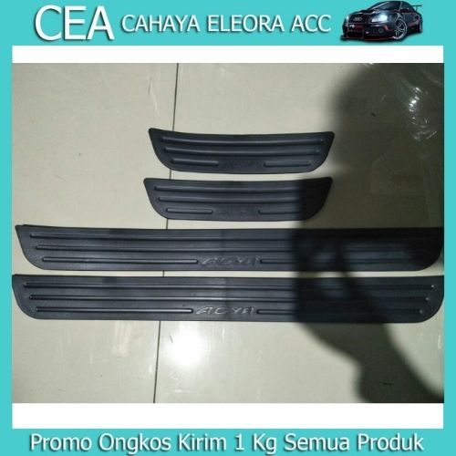 SILL PLATE SAMPING AGYA MODEL SPORTY - SILLPLATE / PIJAKAN SAMPING MOBIL AGYA MODEL SPORTY WARNA HIT