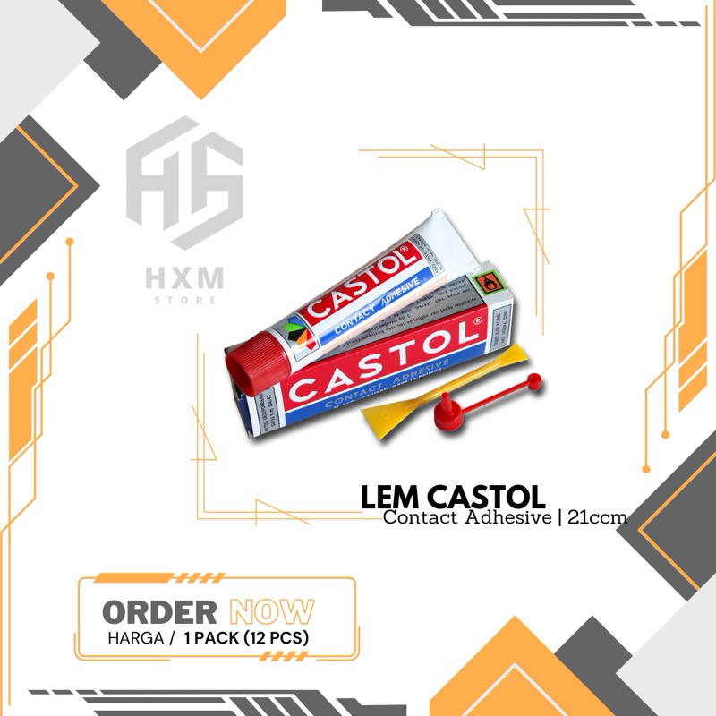 

Lem Castol 21ccm [1 lusin / 12 pcs]
