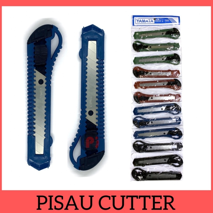 

Isi 12 Pcs Pisau Cutter Super Tajam Ukuran Besar 1 Lusin