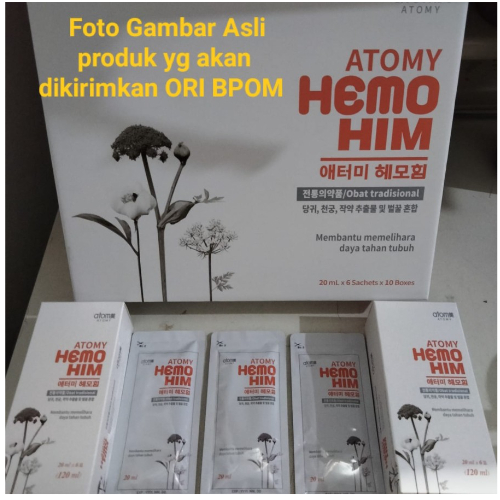 HEMOHIM ORIGINAL 100% ISI 30 SACHET