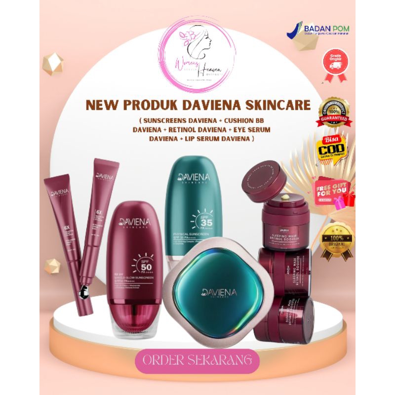 DAVIENA  - RETINOL DAVIENA / CUSHION DAVIENA / SUNSCREENS DAVIENA / EYE SERUM DAVIENA