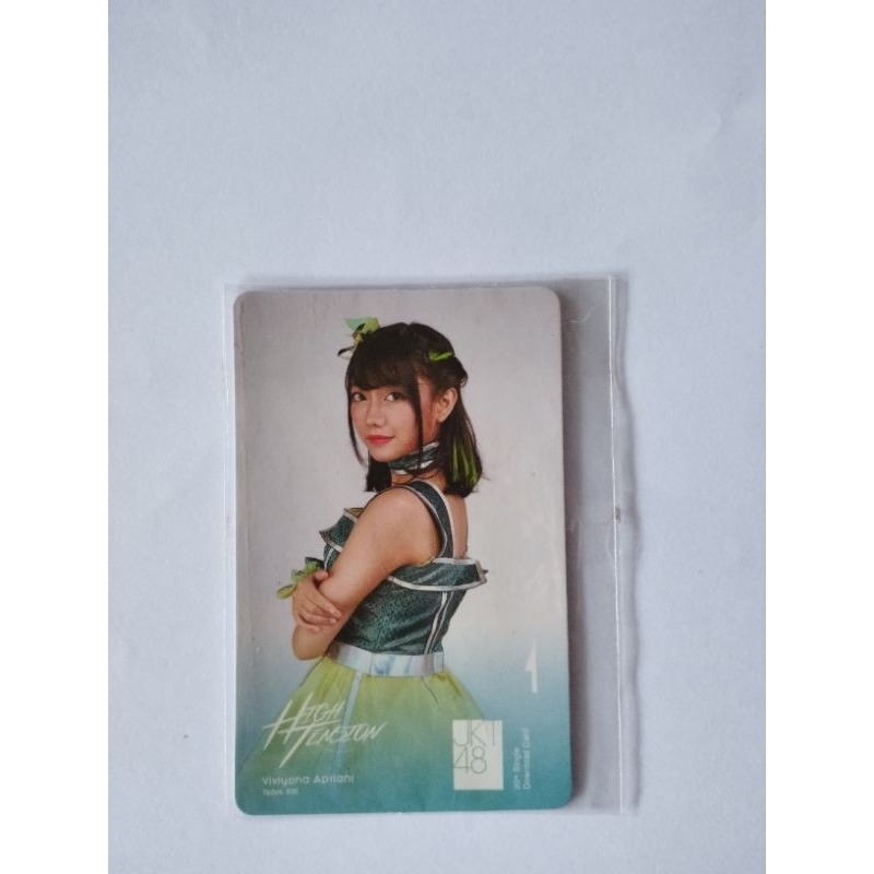 Photocard Yona JKT48 High Tension 2019 (official)