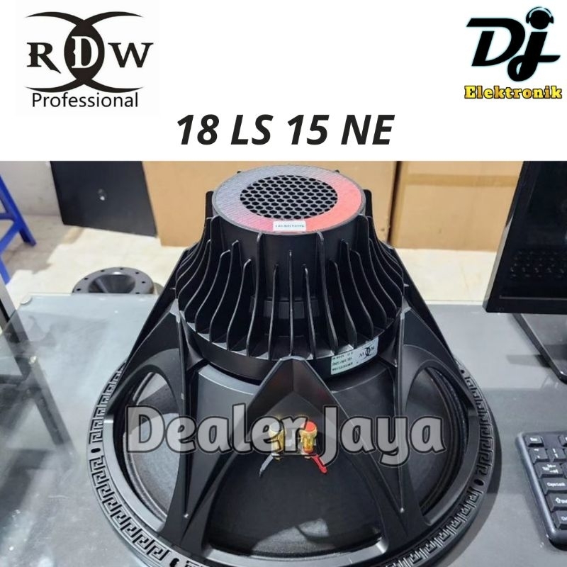Speaker Komponen RDW 18 LS 15 NE / 18 LS 15NE / 18LS15NE - 18 inch (NEO)