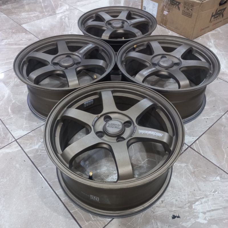 TE37 R16X7 H4X100 | VELG RACING SECOND BUAT BRIO SWIFT DATSUN TIMOR AVEO AVEGA STARLET FREED