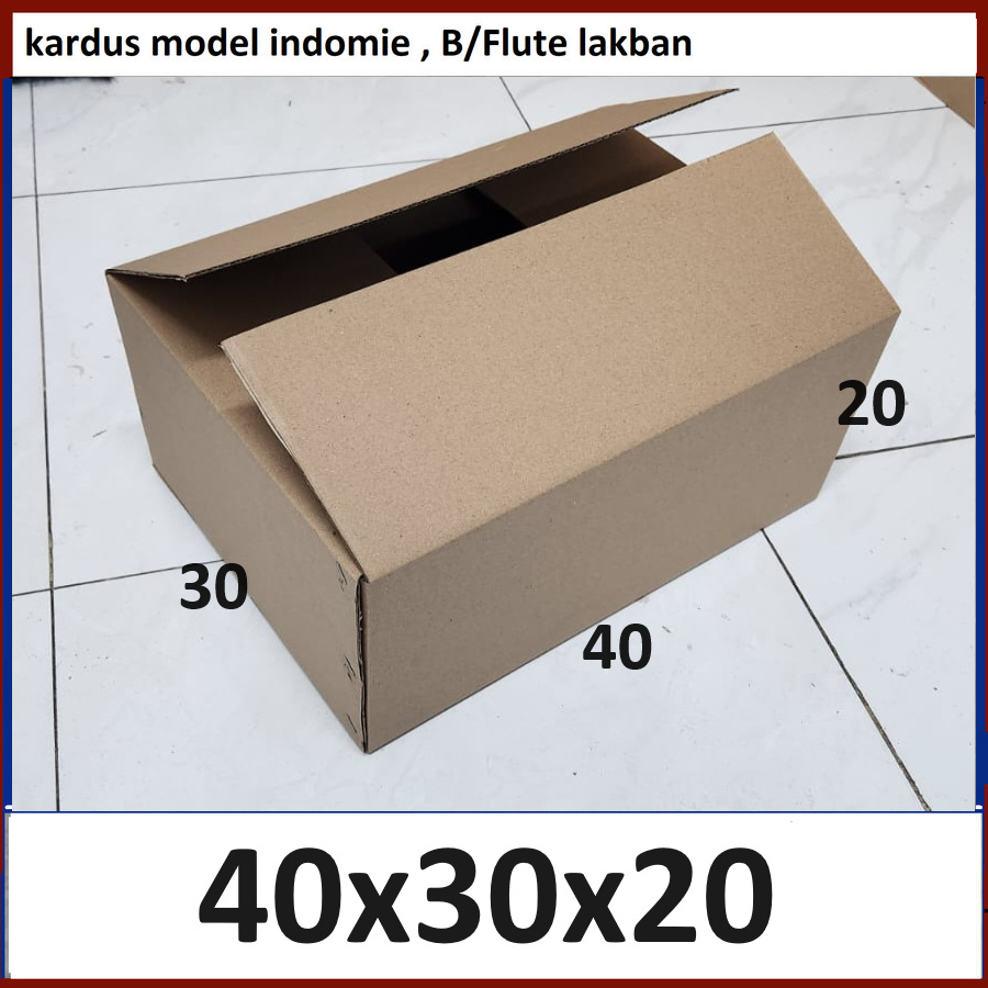 

Kardus 40x30x20 cm IND