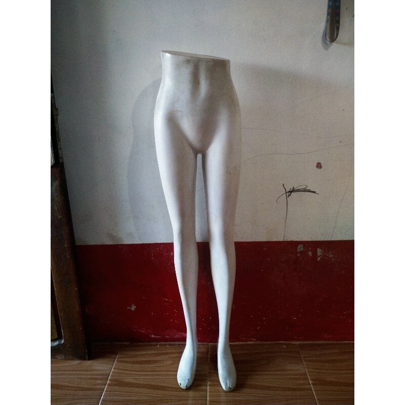 Patung Manekin Butek Kaki Cewek second