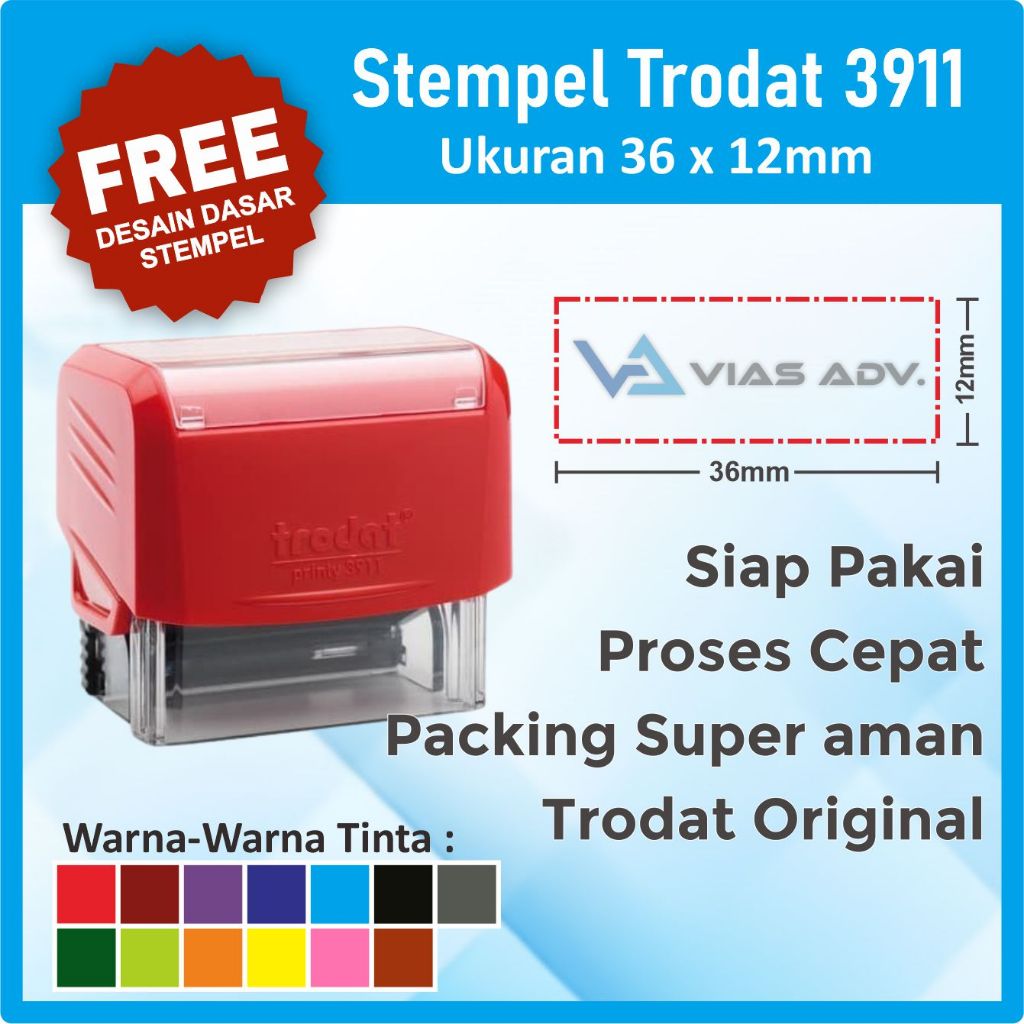 

Stempel Praktis Trodat 3911 (36x12mm) FREE DESAIN | Stempel Nama Dokter | Stempel Perawat SIP NIP | Stempel Lunas | Stempel Toko Stempel Dokter | Stempel Perawat | Stempel Custom | Stempel Sales | Stempel Jabatan | Stempel Olshop Stempel Nama