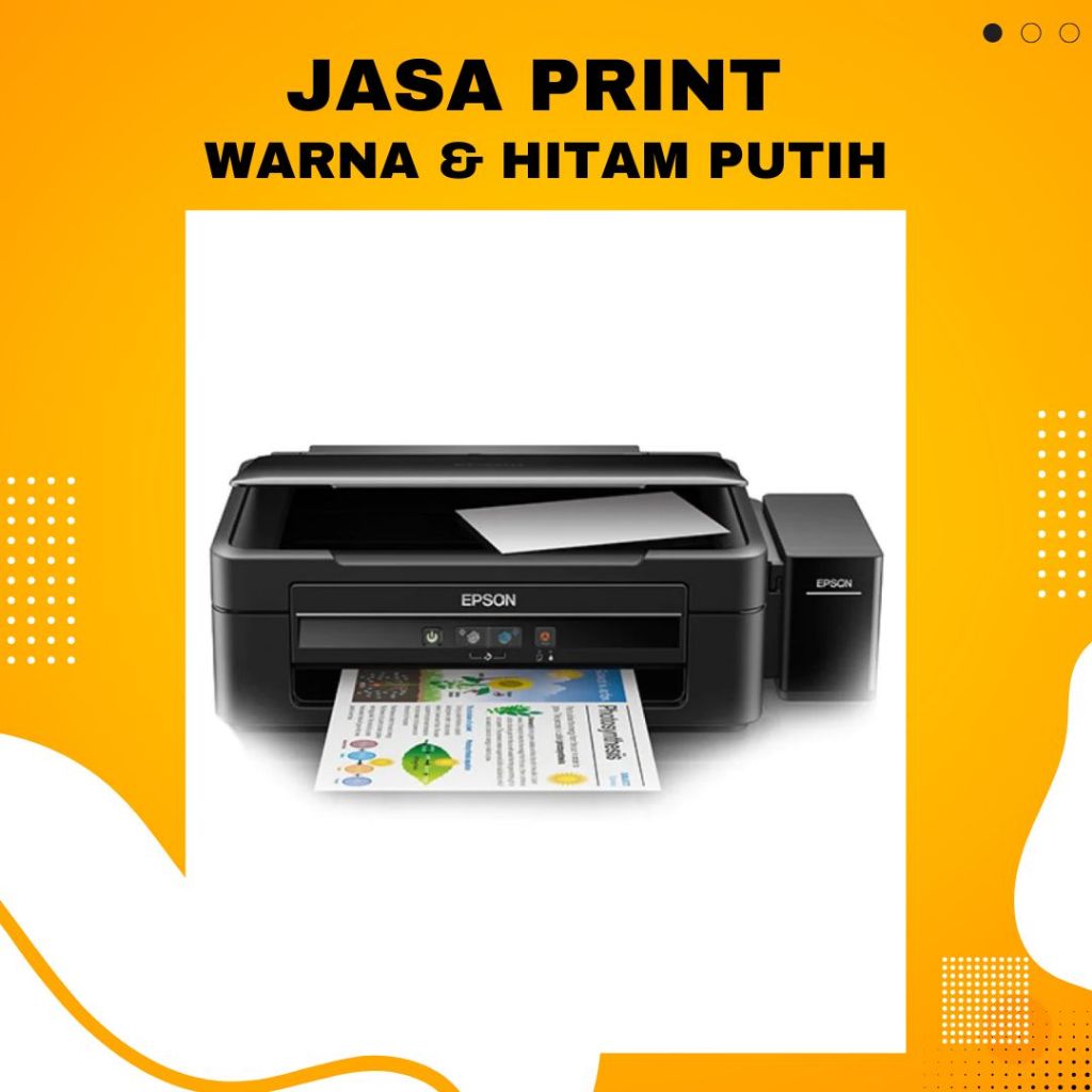 

DKVSTEKSA Jasa Print Berwarna dan hitam putih HVS A4 1 sisi
