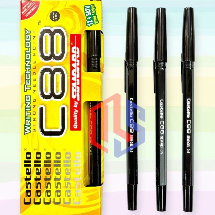 

KI3 Pulpen Ballpoint Pen Standart C88 12 Pcs