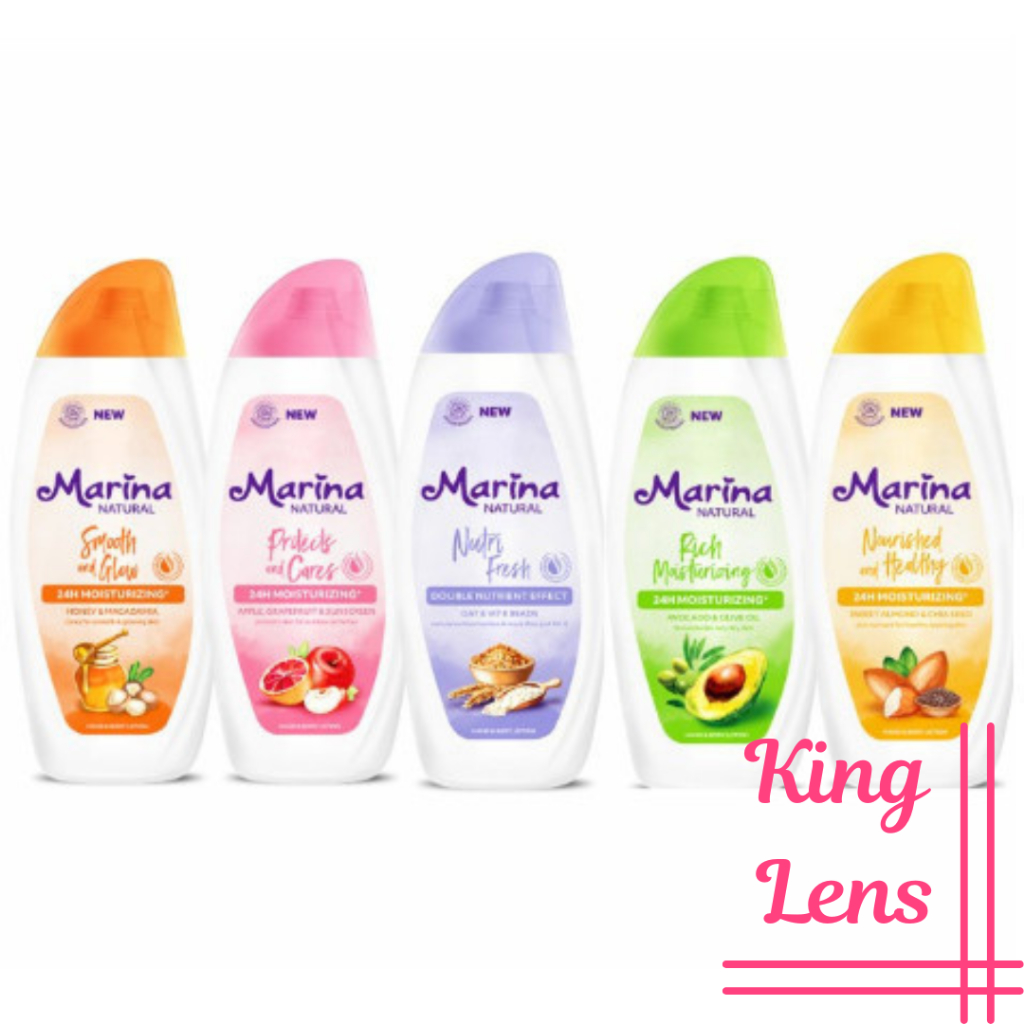Marina Natural Hand Body Lotion 190ml / Hand Body Marina BPOM