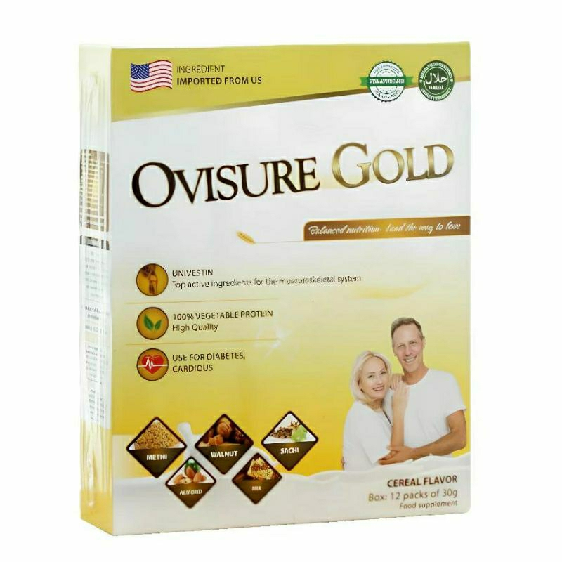 

OVISURE GOLD ASLI ORIGINAL SUSU VITAMIN TULANG & SENDI