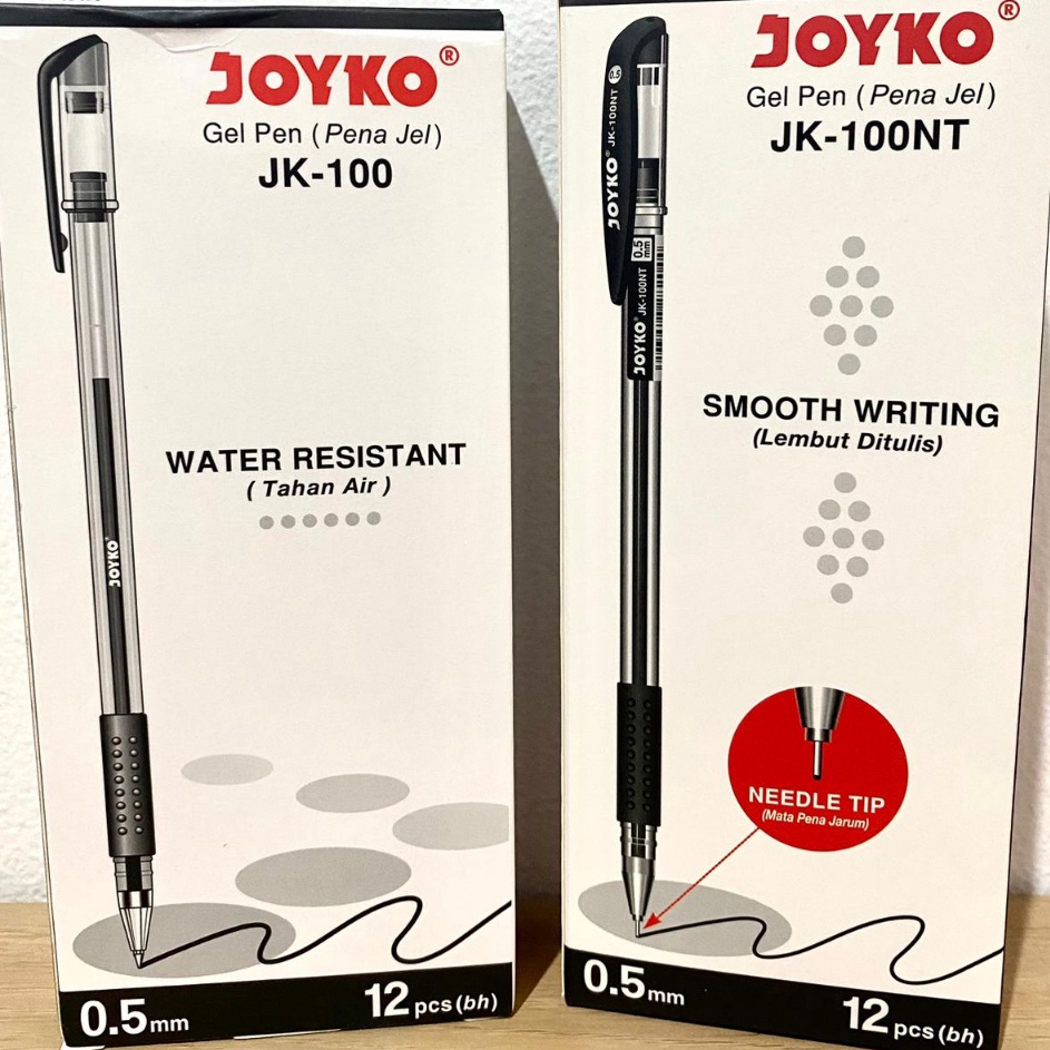 

Terjangkau PULPEN GEL JOYKO JK1 JK1NT 1 Pack 12 pulpen